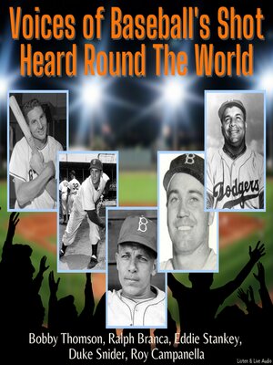 cover image of Voices of Baseball's Shot Heard Round the World